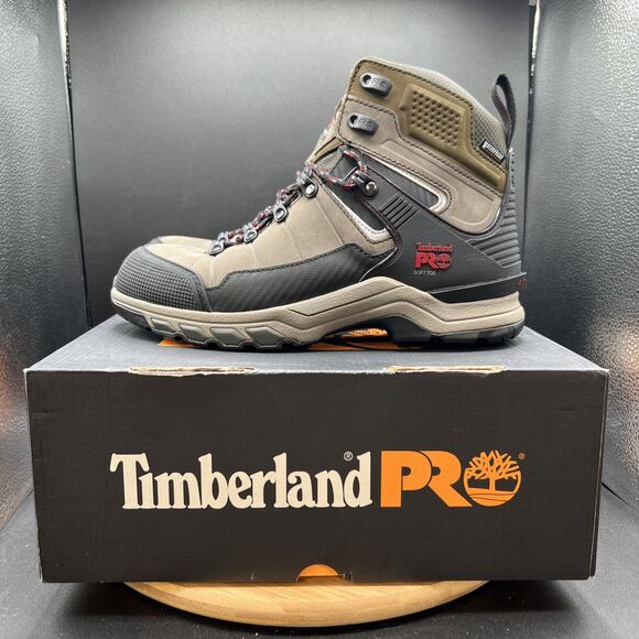 Timberland Pro Men’s Size 8 M HYPERCHARGE Soft Toe TB0A24PX-214 Waterproof Boots - Picture 1 of 11